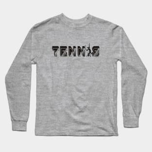 Tenis  para jugadores de tenis felices | El tenis me hace feliz Long Sleeve T-Shirt